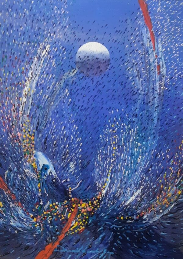 Fly Dream …Blue Phoenix No.2, 2021