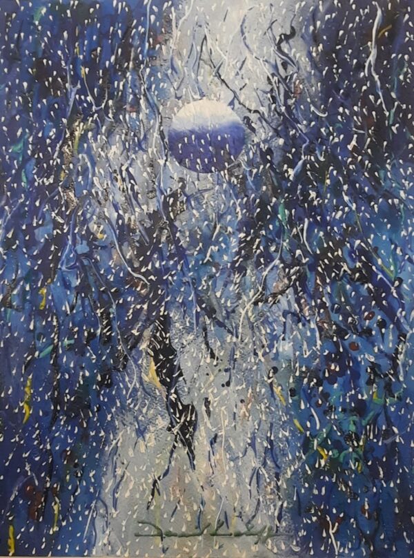 Walking in the Rain I, 2020