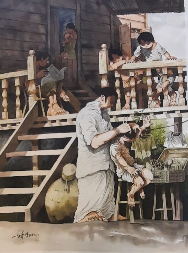 Kampung Barber Scene, 2021