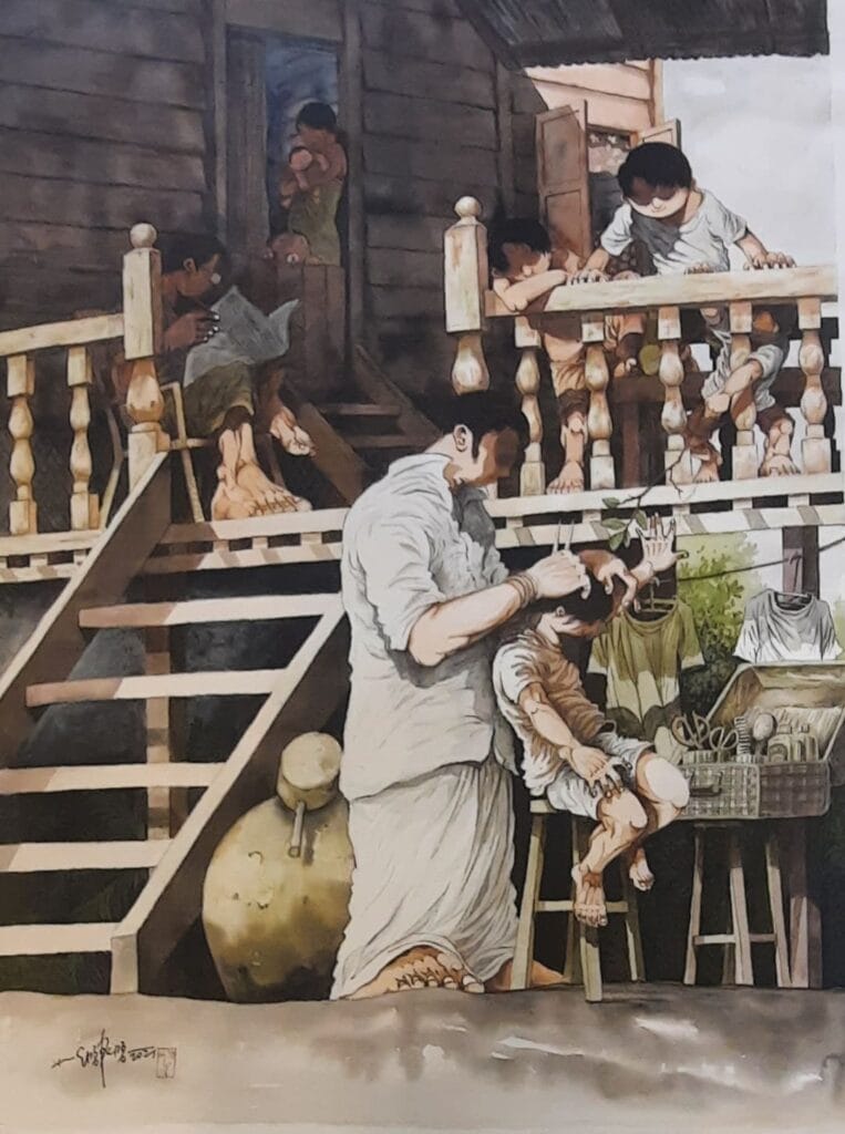 Kampung Barber Scene, 2021