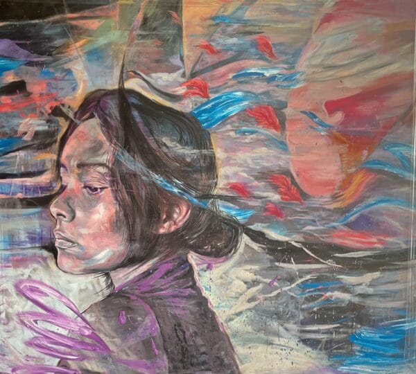 pretty visitor in the blue night 2023